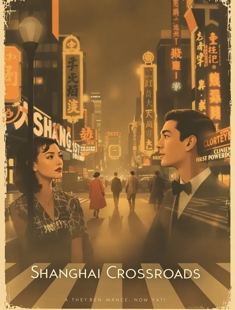 十字街头 - Crossroads 复古胶片影视海报