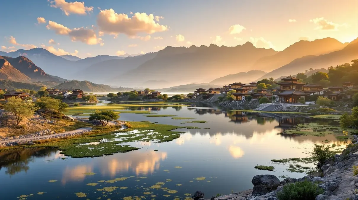 五朵金花 场景